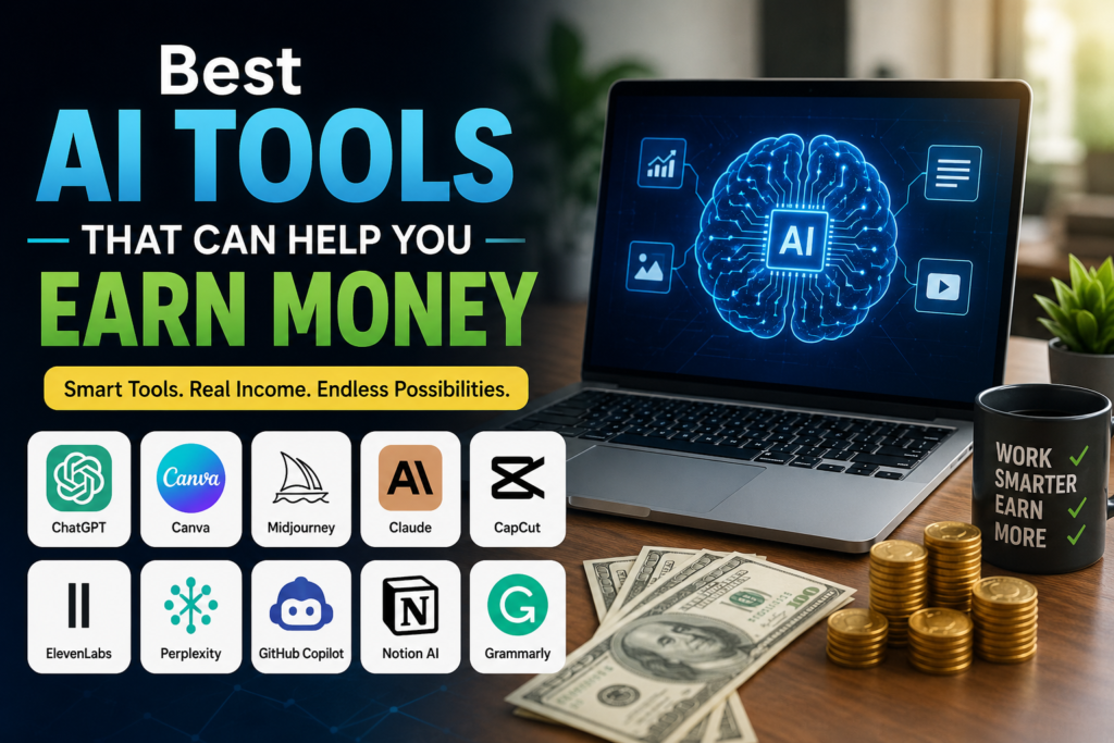 Best AI Tools That Can Help You Earn Money