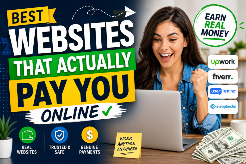 Best Websites That Actually Pay You Online