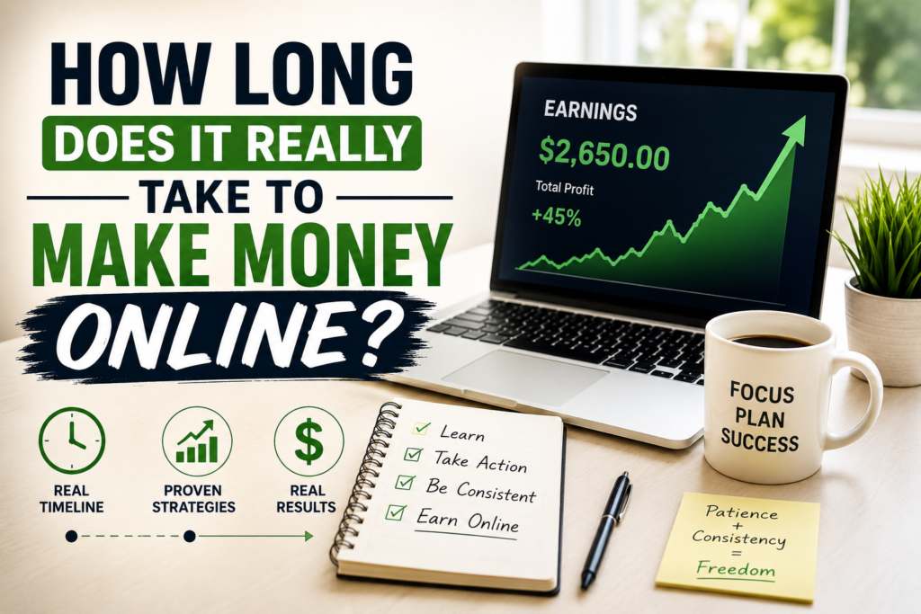 How Long Does It Really Take to Make Money Online