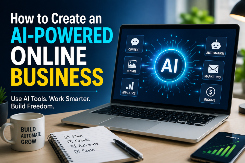 How to Create an AI-Powered Online Business